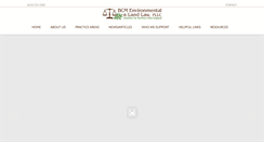 Desktop Screenshot of nhlandlaw.com